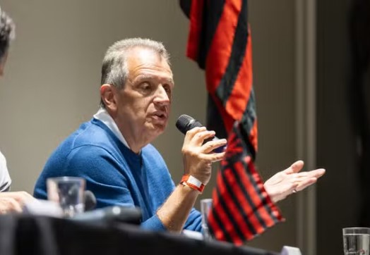 Presidente do Flamengo questiona empréstimo de ex-patrocinadora do Palmeiras ao Vasco