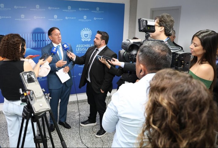 Presidente Gerson Claro faz balanço do 1º semestre na Assembleia Legislativa de MS
