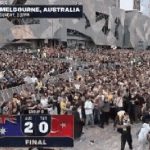 Após vitória na Copa do Mundo, australianos saem às ruas de Melbourne e dos EUA em êxtase