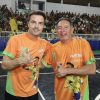 TBT ¨Gerson Claro participa do Futebol Solidário em Miranda ao lado do craque Falcão¨