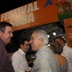 Reinaldo Azambuja visita Festival do Sobá e fala sobre projeto de revitalização da Feira Central