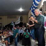 Reinaldo e Riedel fazem campanha em Dourados