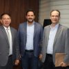 TBT ¨Gerson Claro recebe diretoria da CCR MSvia/ Motiva e convoca reunião com comissão da BR-163¨