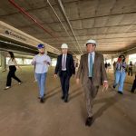 TBT ¨Gerson visita obras do estacionamento da ALEMS e anuncia liberação de vagas a partir de 8 de setembro¨